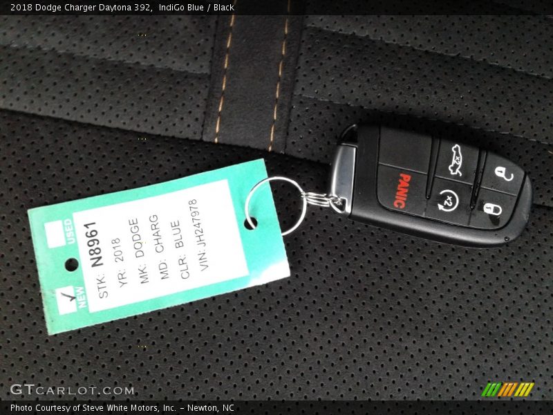 IndiGo Blue / Black 2018 Dodge Charger Daytona 392