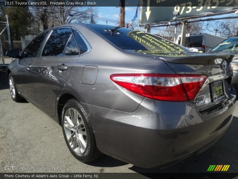 Predawn Gray Mica / Black 2015 Toyota Camry XSE