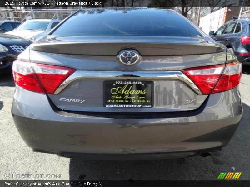 Predawn Gray Mica / Black 2015 Toyota Camry XSE