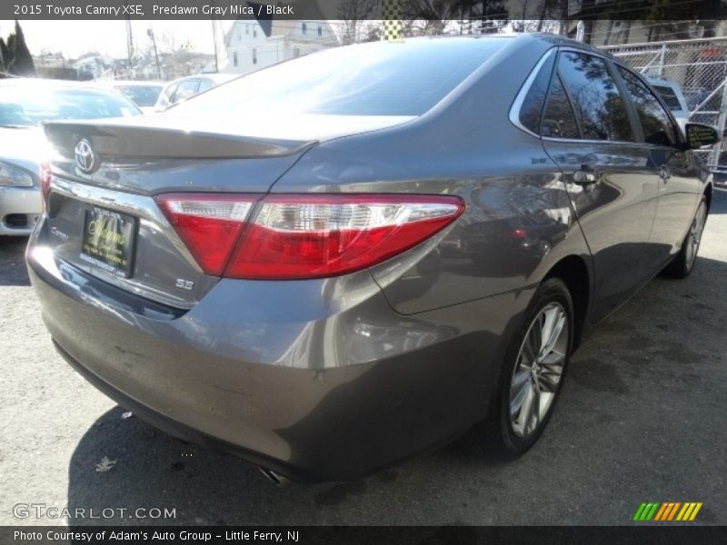 Predawn Gray Mica / Black 2015 Toyota Camry XSE