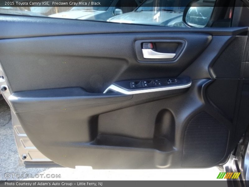 Predawn Gray Mica / Black 2015 Toyota Camry XSE