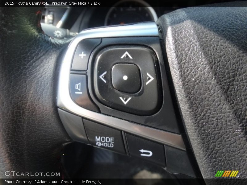 Predawn Gray Mica / Black 2015 Toyota Camry XSE