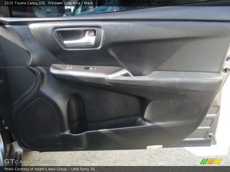 Predawn Gray Mica / Black 2015 Toyota Camry XSE