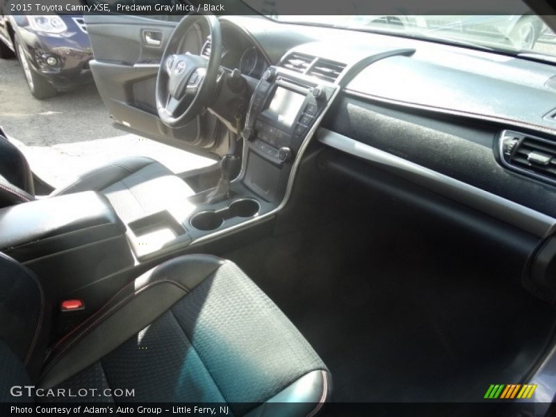 Predawn Gray Mica / Black 2015 Toyota Camry XSE