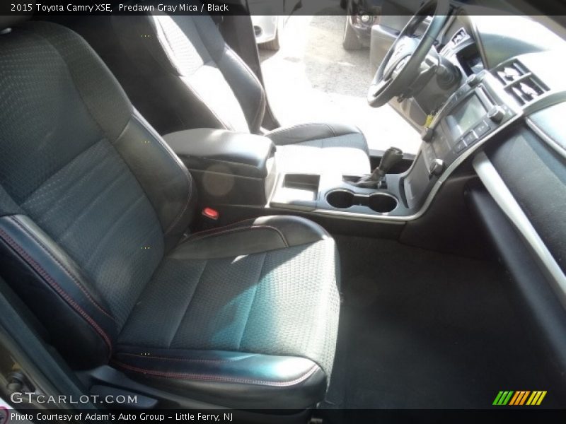 Predawn Gray Mica / Black 2015 Toyota Camry XSE