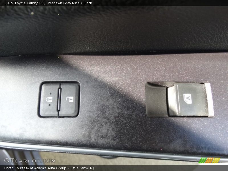 Predawn Gray Mica / Black 2015 Toyota Camry XSE