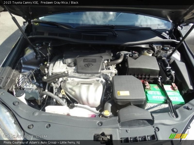 Predawn Gray Mica / Black 2015 Toyota Camry XSE