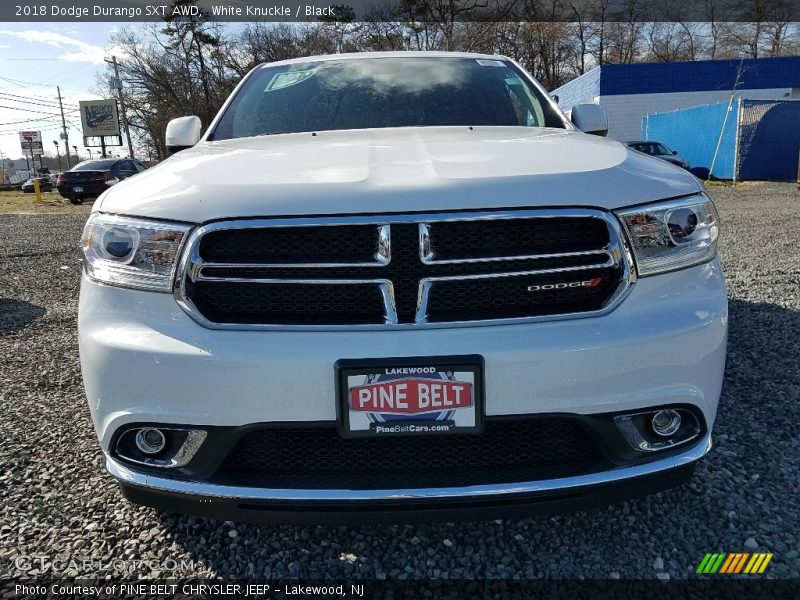 White Knuckle / Black 2018 Dodge Durango SXT AWD