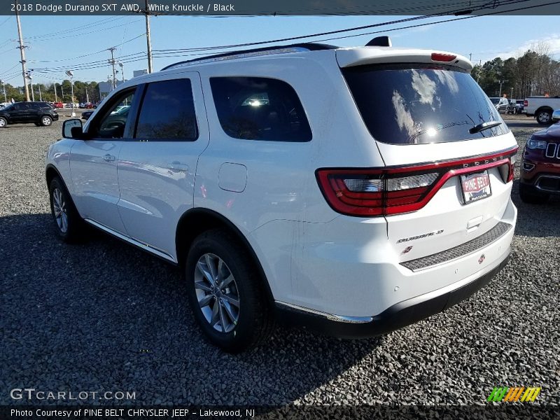 White Knuckle / Black 2018 Dodge Durango SXT AWD