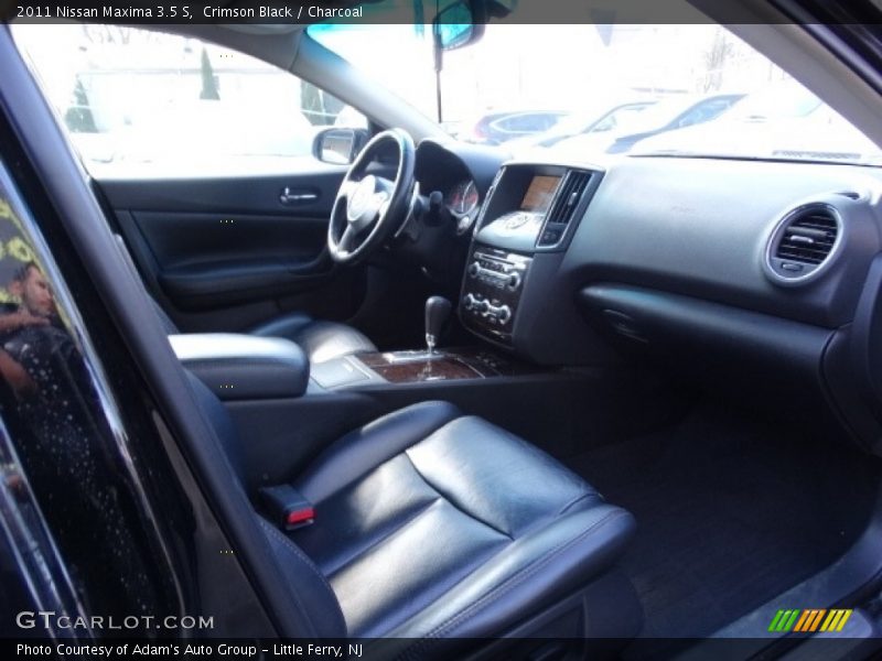 Crimson Black / Charcoal 2011 Nissan Maxima 3.5 S