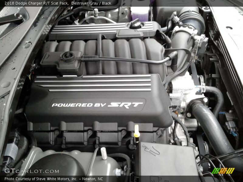 Destroyer Gray / Black 2018 Dodge Charger R/T Scat Pack