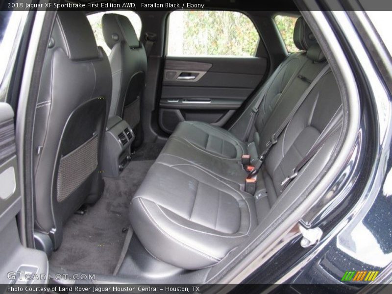 Farallon Black / Ebony 2018 Jaguar XF Sportbrake First Edition AWD