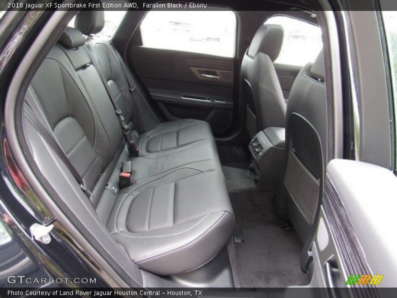 Farallon Black / Ebony 2018 Jaguar XF Sportbrake First Edition AWD