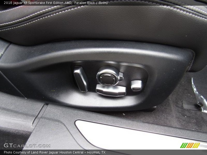 Farallon Black / Ebony 2018 Jaguar XF Sportbrake First Edition AWD
