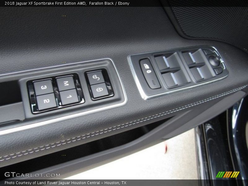 Farallon Black / Ebony 2018 Jaguar XF Sportbrake First Edition AWD