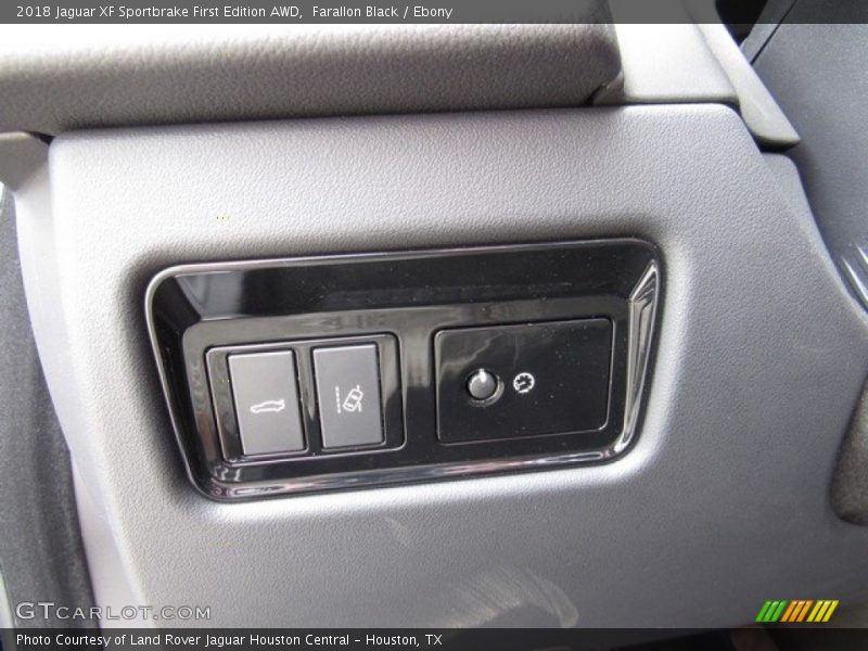 Farallon Black / Ebony 2018 Jaguar XF Sportbrake First Edition AWD