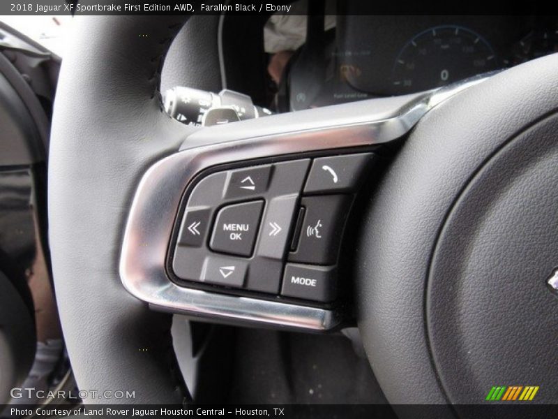 Farallon Black / Ebony 2018 Jaguar XF Sportbrake First Edition AWD