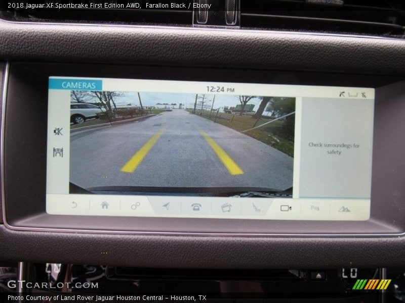Farallon Black / Ebony 2018 Jaguar XF Sportbrake First Edition AWD