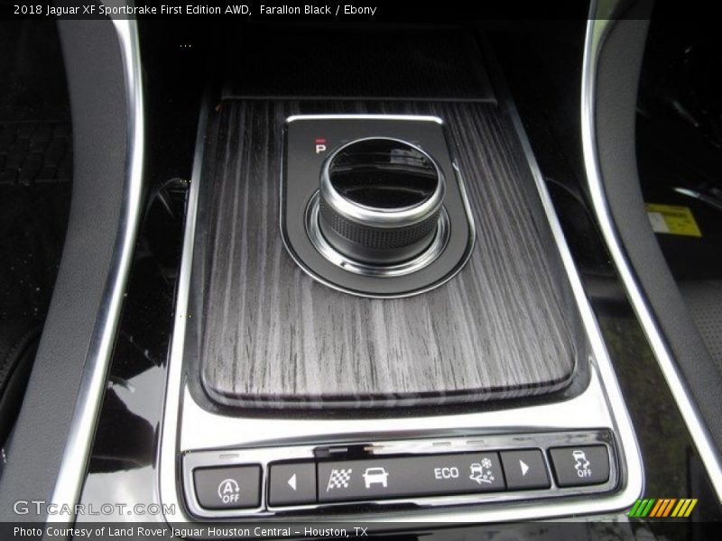 Farallon Black / Ebony 2018 Jaguar XF Sportbrake First Edition AWD