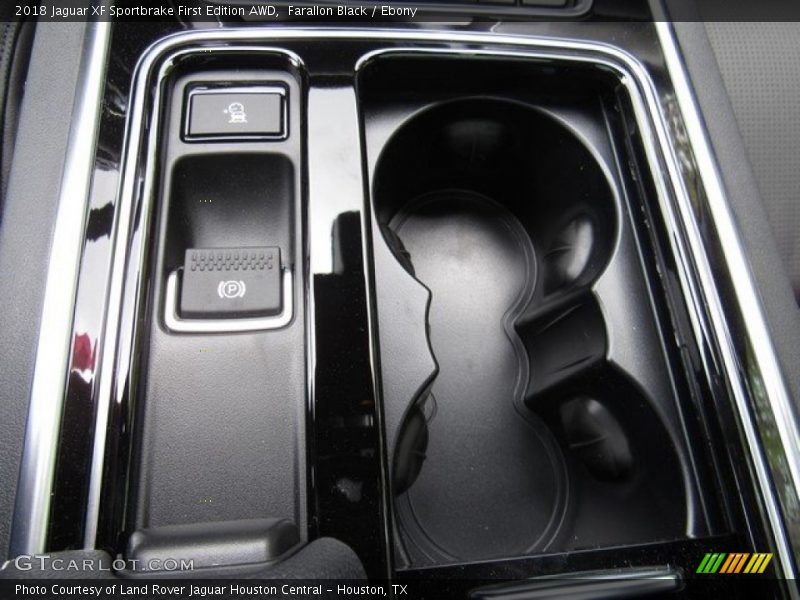 Farallon Black / Ebony 2018 Jaguar XF Sportbrake First Edition AWD