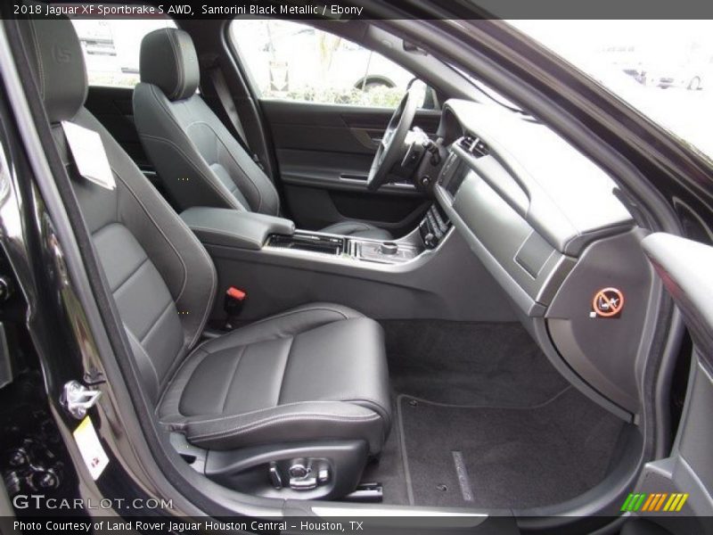 Santorini Black Metallic / Ebony 2018 Jaguar XF Sportbrake S AWD