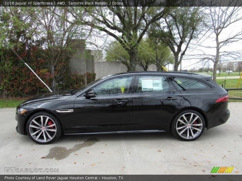  2018 XF Sportbrake S AWD Santorini Black Metallic