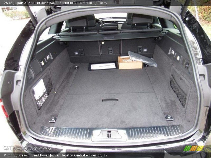 Santorini Black Metallic / Ebony 2018 Jaguar XF Sportbrake S AWD