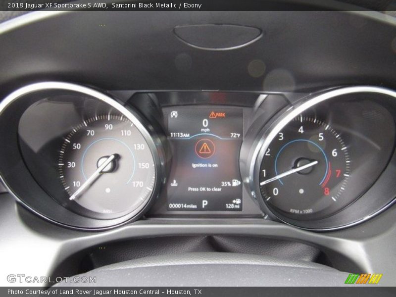  2018 XF Sportbrake S AWD Sportbrake S AWD Gauges