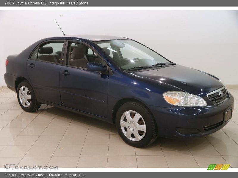 Indigo Ink Pearl / Stone 2006 Toyota Corolla LE