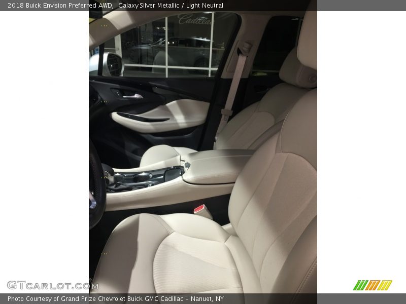 Galaxy Silver Metallic / Light Neutral 2018 Buick Envision Preferred AWD