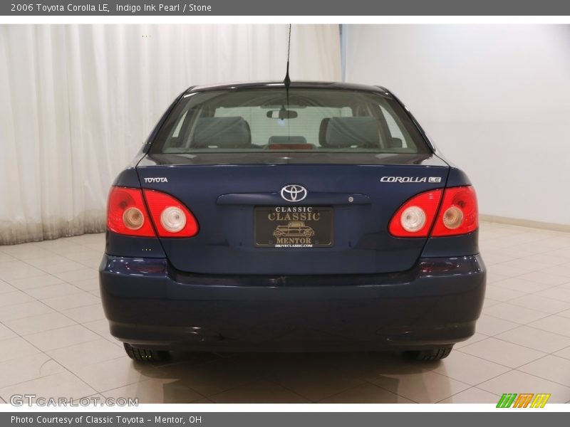Indigo Ink Pearl / Stone 2006 Toyota Corolla LE