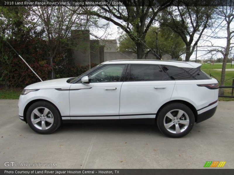 Yulong White Metallic / Ebony 2018 Land Rover Range Rover Velar S