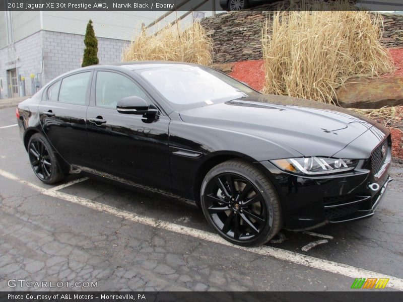 Front 3/4 View of 2018 XE 30t Prestige AWD