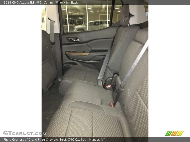 Summit White / Jet Black 2018 GMC Acadia SLE AWD