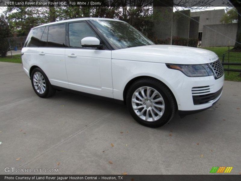 Fuji White / Ebony 2018 Land Rover Range Rover HSE