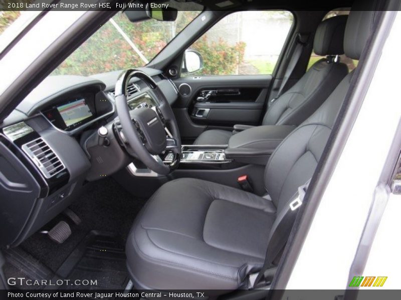  2018 Range Rover HSE Ebony Interior