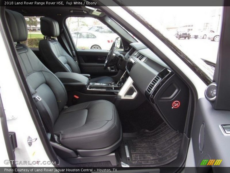 Front Seat of 2018 Range Rover HSE