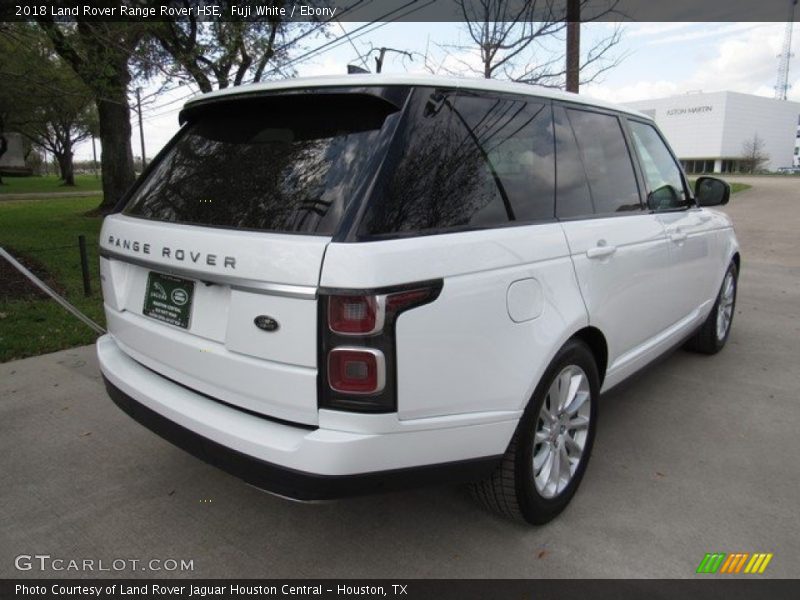 Fuji White / Ebony 2018 Land Rover Range Rover HSE