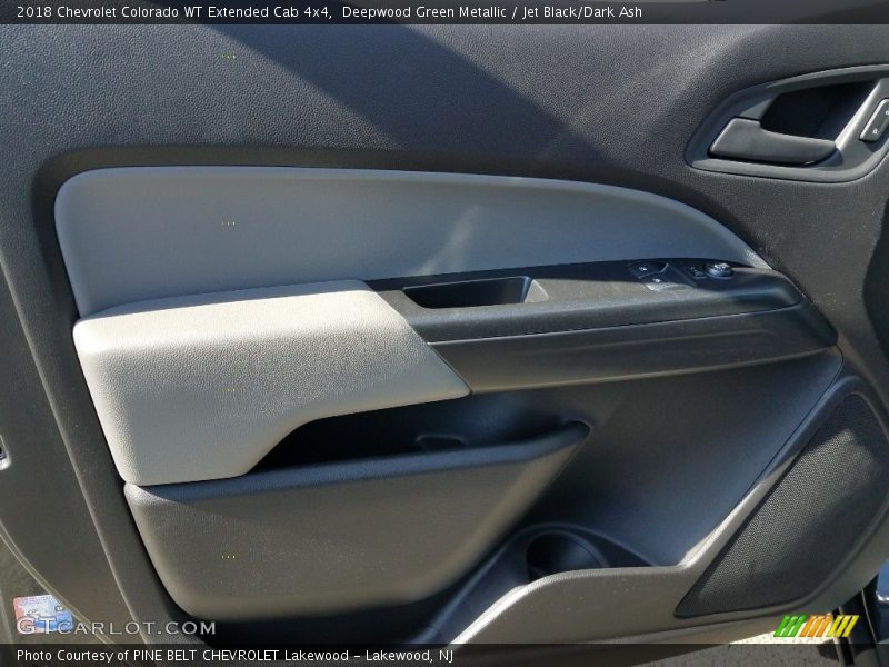 Deepwood Green Metallic / Jet Black/Dark Ash 2018 Chevrolet Colorado WT Extended Cab 4x4
