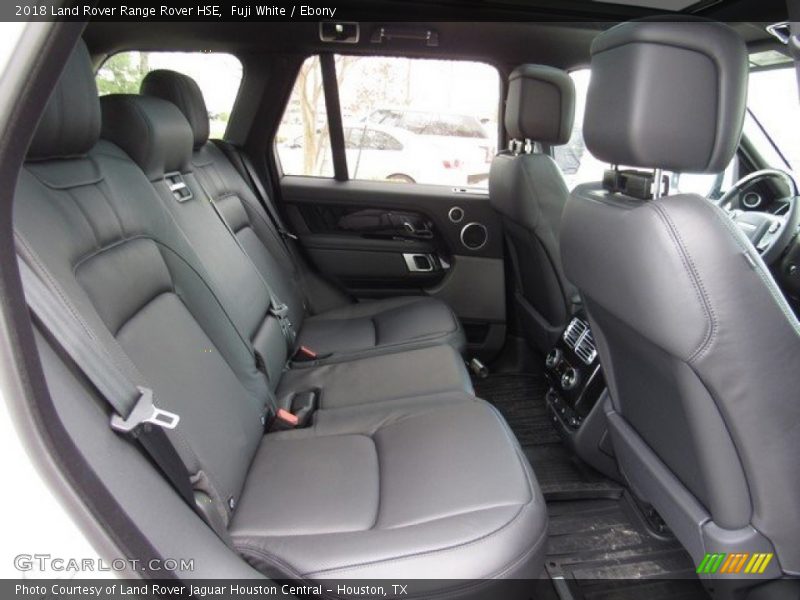 Rear Seat of 2018 Range Rover HSE