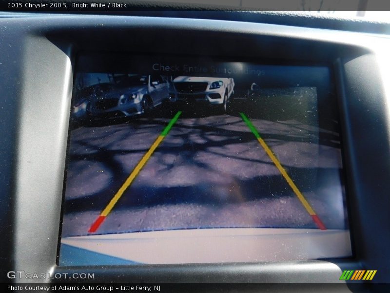 Bright White / Black 2015 Chrysler 200 S