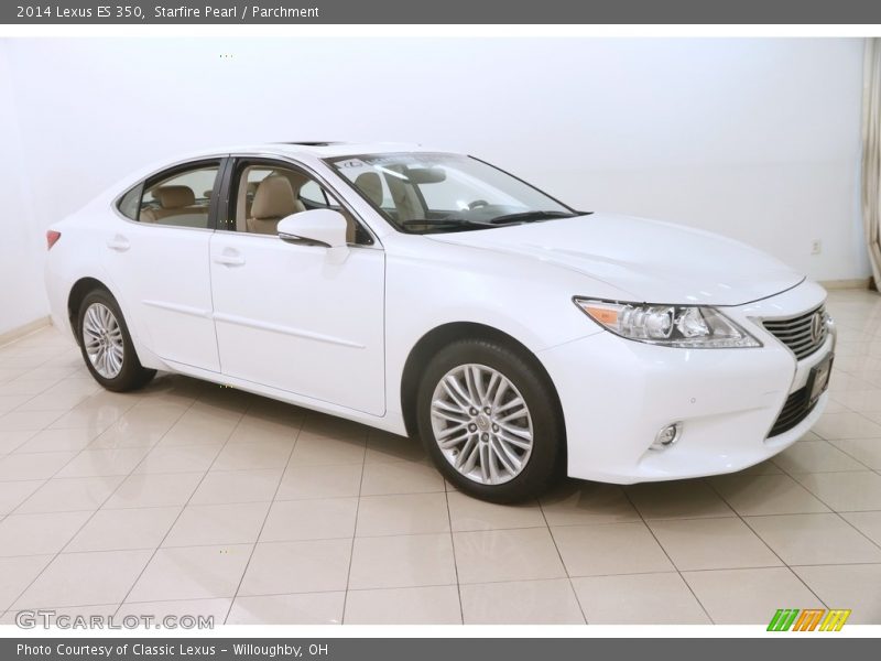Starfire Pearl / Parchment 2014 Lexus ES 350