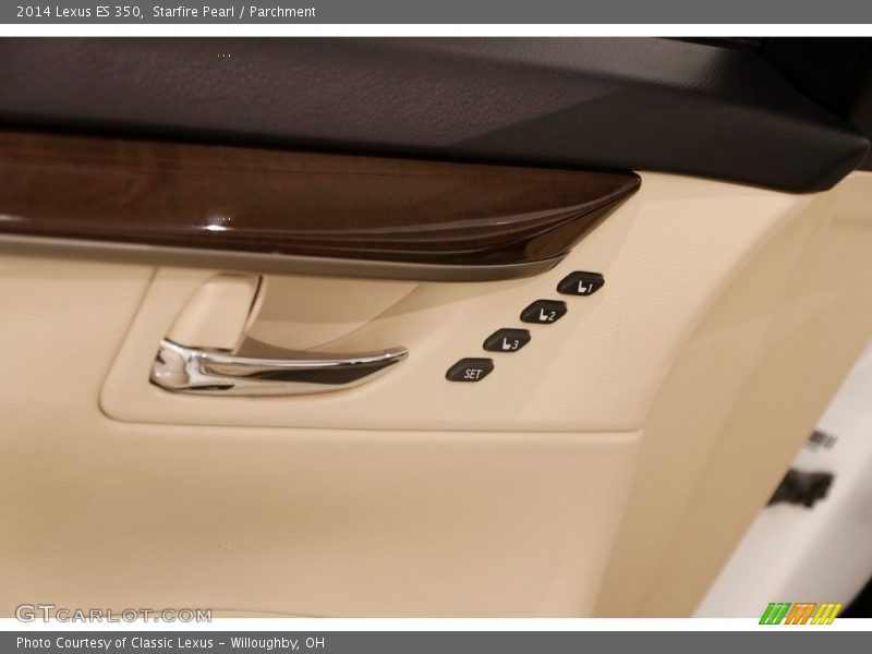 Starfire Pearl / Parchment 2014 Lexus ES 350