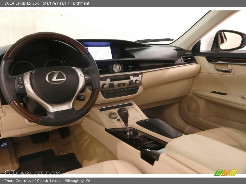 Starfire Pearl / Parchment 2014 Lexus ES 350