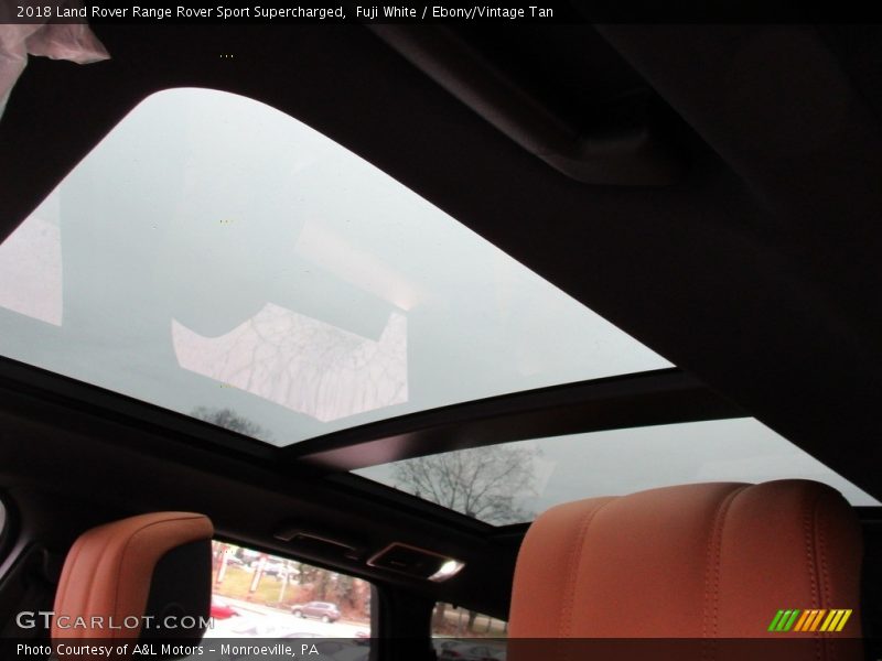 Sunroof of 2018 Range Rover Sport Supercharged