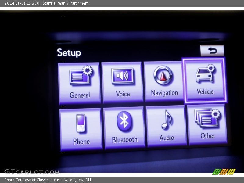 Starfire Pearl / Parchment 2014 Lexus ES 350