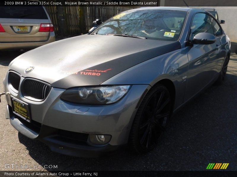 Mojave Brown Metallic / Saddle Brown Dakota Leather 2009 BMW 3 Series 335xi Coupe