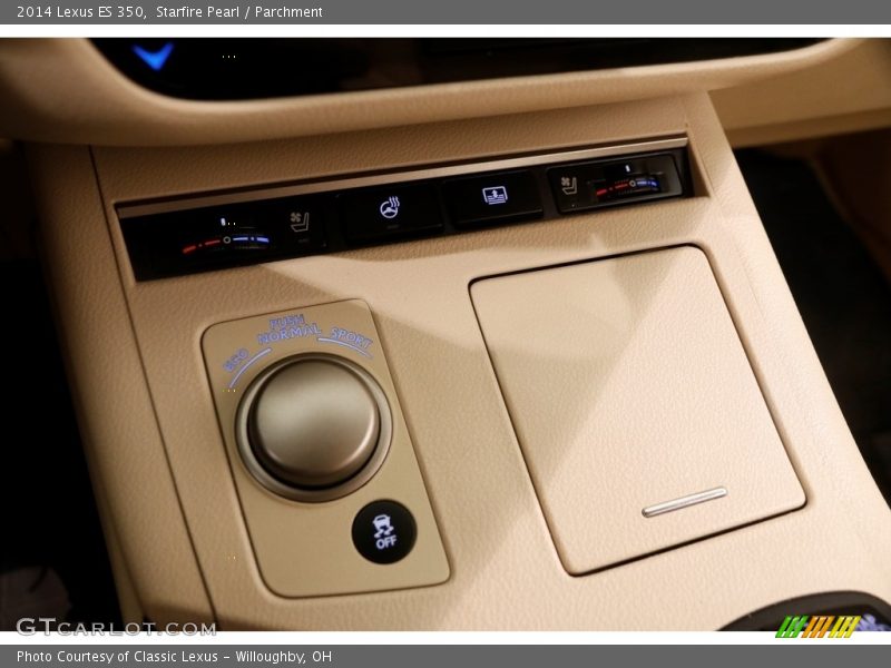 Starfire Pearl / Parchment 2014 Lexus ES 350
