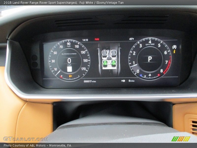  2018 Range Rover Sport Supercharged Supercharged Gauges