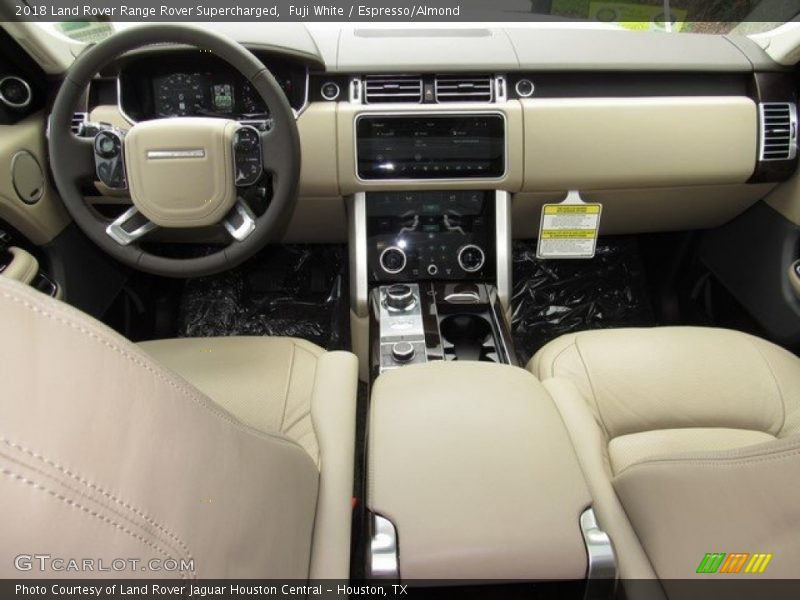 Dashboard of 2018 Range Rover Supercharged